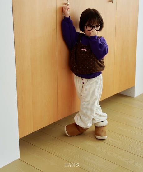 【hans】Best Shoe Fleece Pants