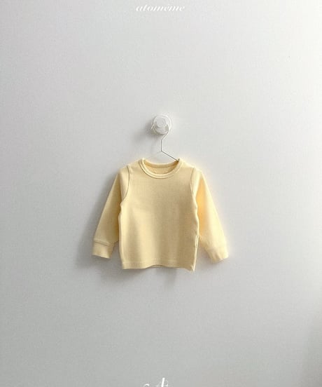 【atomeme】Cream T-shirt