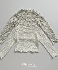 【ellymolly】Say Lettuce Hem T-Shirt