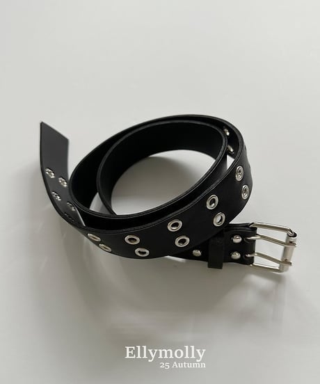 【ellymolly】Two-Line Stud Belt