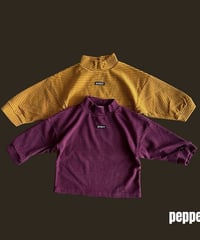 【pepper】Bee Stripe Turtleneck