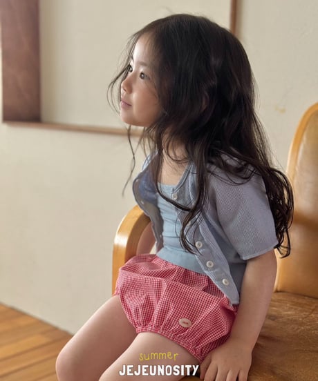 【jejeunosity】fine check bloomers