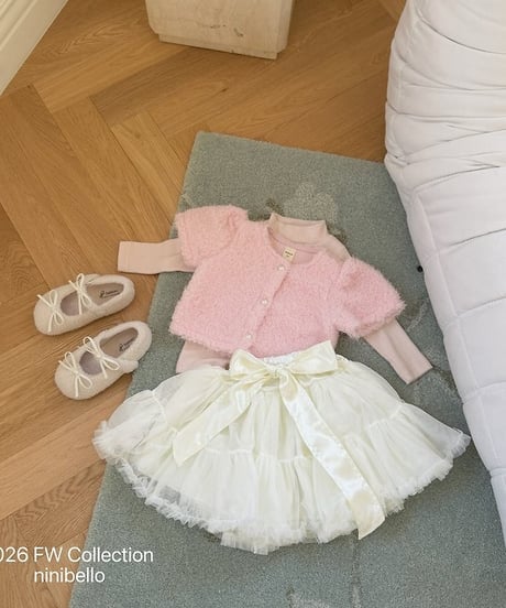 【ninibello】Powder Turtleneck Tee Bebe+ Kids