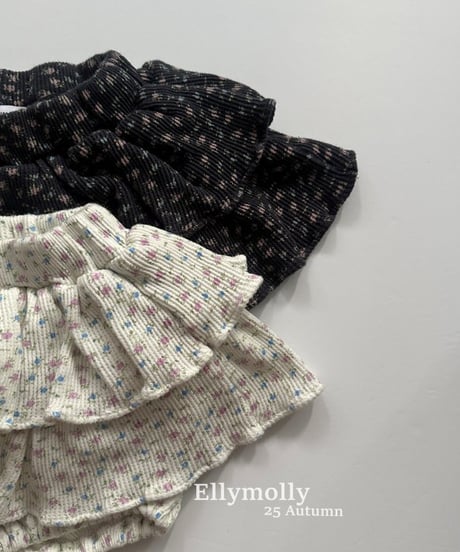 【ellymolly】Girls Waffle Pants