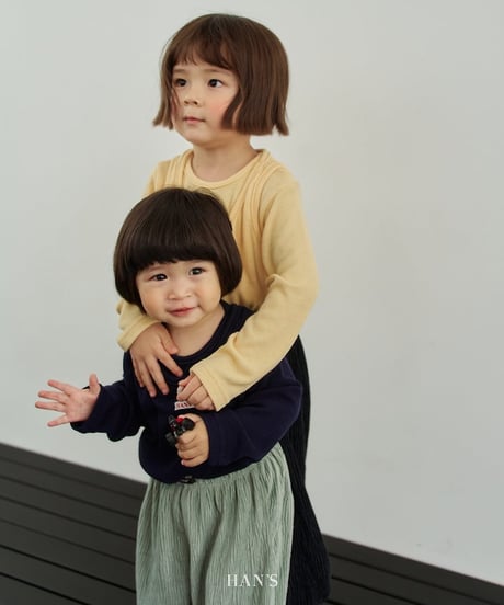 【hans】Soft Rib Tee