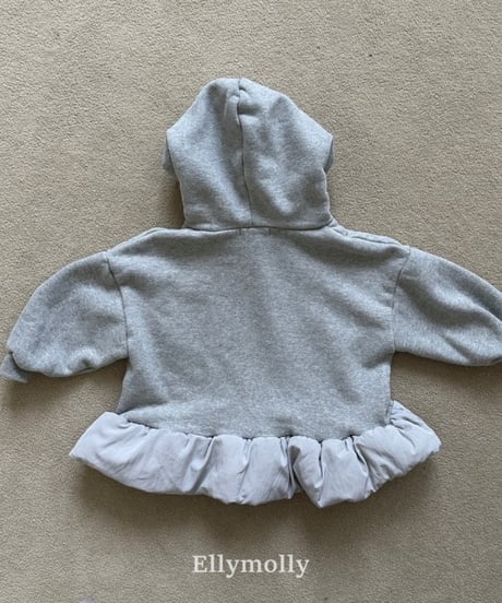 【ellymolly】Balloon Hooded Sweatshirt