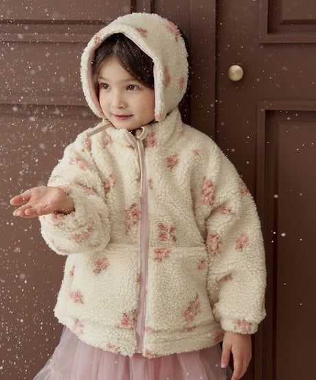 【momoann】Monet Fleece Zip Up