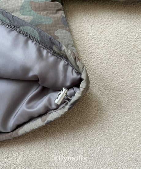【ellymolly】Camo Padded Hoodie