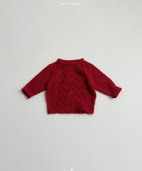 【atomeme】Winter Berry Cardigan