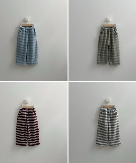 【digreen】Heat Stripe Pants
