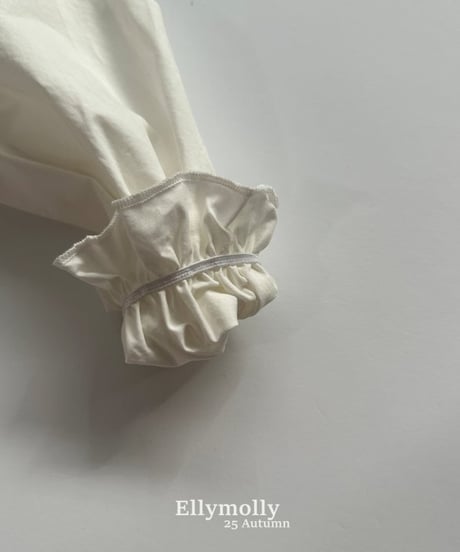 【ellymolly】Sugar Round Collar Blouse
