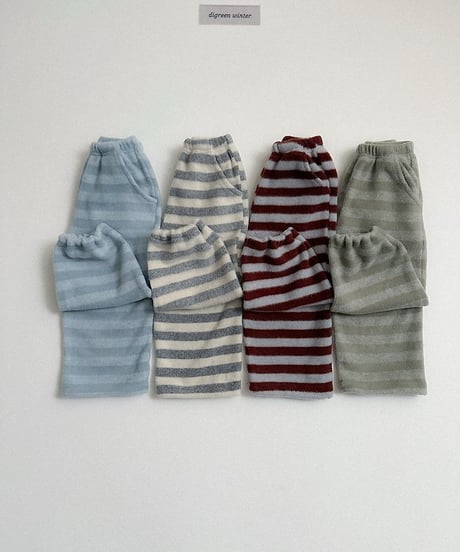 【digreen】Heat Stripe Pants