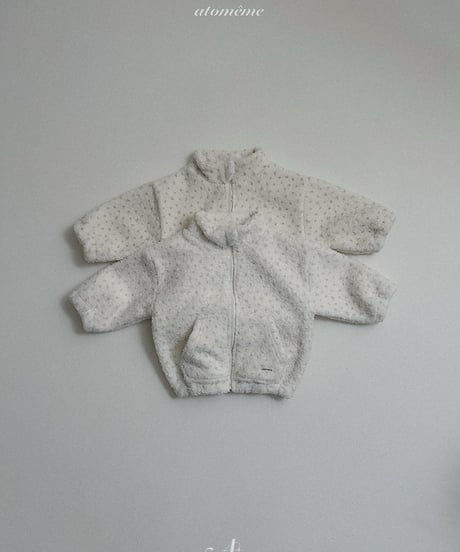 【atomeme】Teddy Zip-up