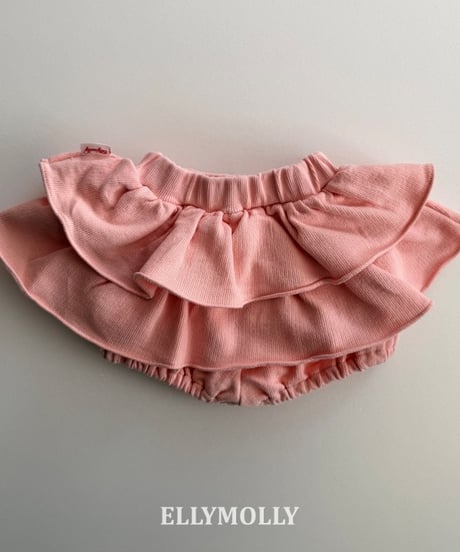 【ellymolly】Glow Ruffle Skirt
