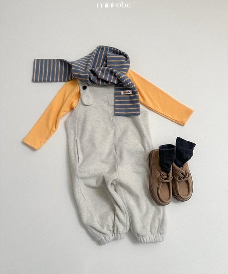【minirobe】Terry Overalls