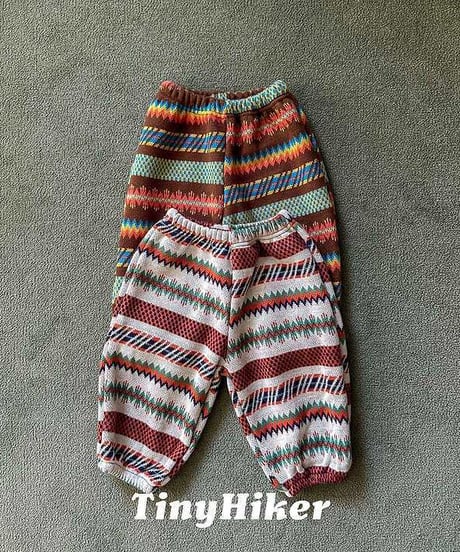 【tiny hiker】Nordic Pattern Joggers