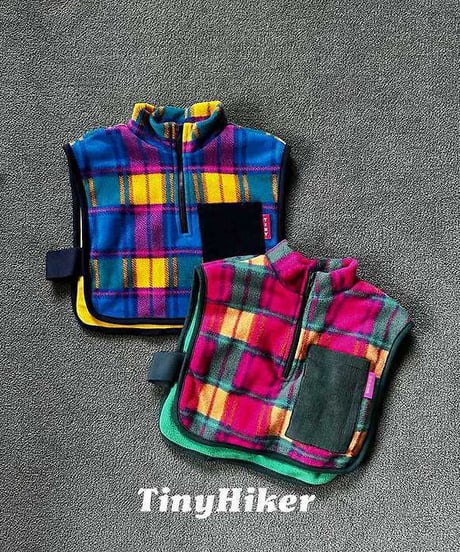 【tiny hiker】Salposi Check Vest