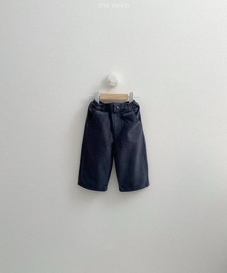 【minirobe】Winter basic straight pants
