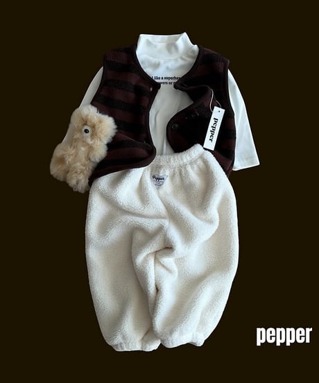 【pepper】2026 Winter Bichon Joggers