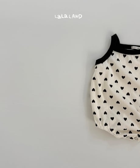 【lalaland】bebe heart dot suit