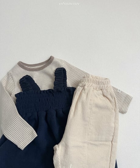 【atomeme】Arden Stripe T