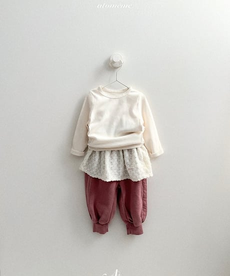 【atomeme】Olive Sweat Pants
