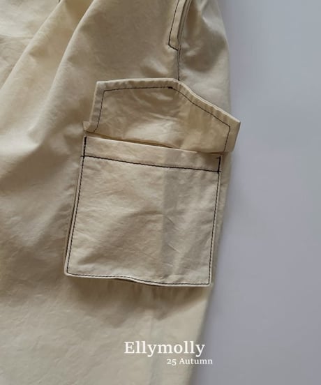 【ellymolly】City Cargo Pants