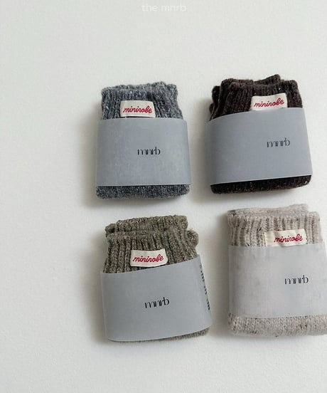 【minirobe】Nep yarn leg warmers