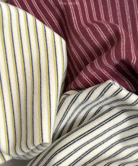【minirobe】Yoyo Striped T-Shirt