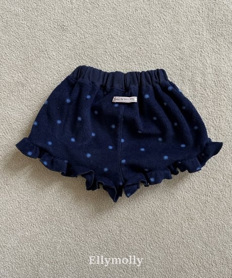 【ellymolly】Dot Frill Pants