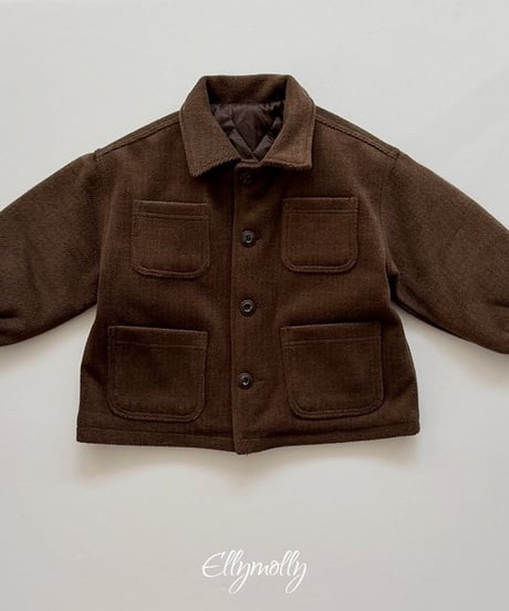 【ellymolly】Soft Wool Coat