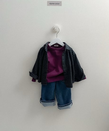 【digreen】Mona Check Shirt