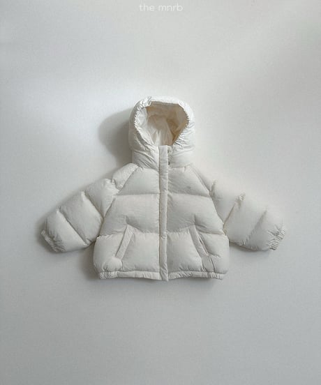 【minirobe】Roro hooded padded jacket