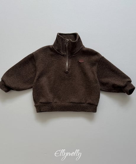 【ellymolly】Arden Wool Half Zip