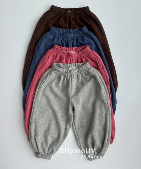 【ellymolly】Autumn Heart Jogger Pants