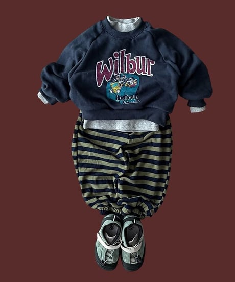 【pie】Carrot Stripe Jogger Pants