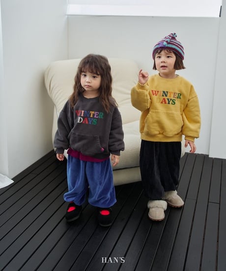【hans】Tok Tok Velour Pants
