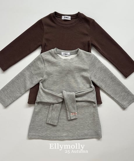 【ellymolly】Wrap Ray Dress