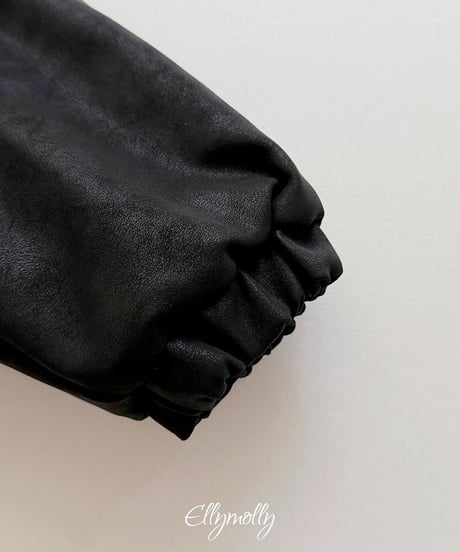 【ellymolly】Big Collar Shearling Jacket