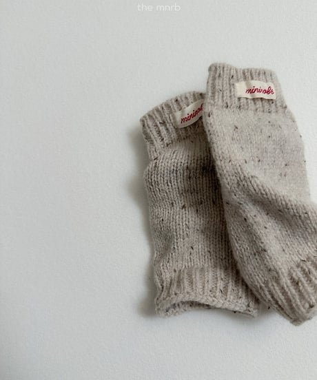 【minirobe】Nep yarn leg warmers