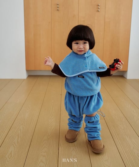 【hans】Fleece Dot Warmer