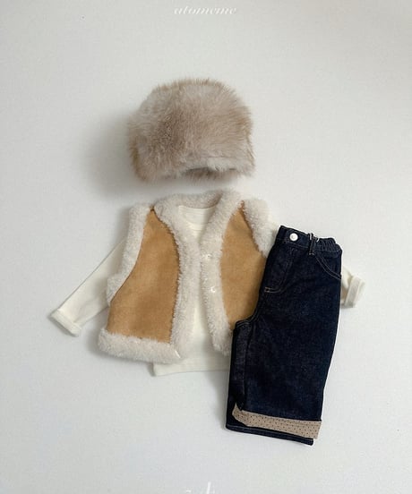 【atomeme】Reversible Mustang Vest