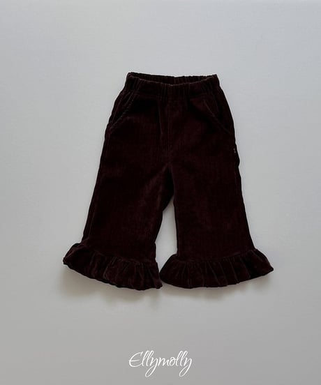 【ellymolly】Holic Fleece Frill Pants