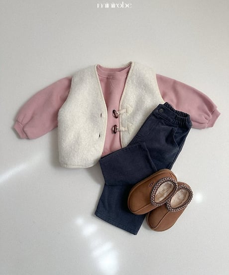 【minirobe】Dumble vest