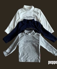 【pepper】Hwittul Mock Neck Top