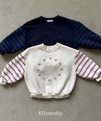 【ellymolly】Star Circle Sweatshirt