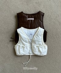 【ellymolly】For You Padded Vest