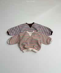 【minirobe】Rainbow sweatshirt