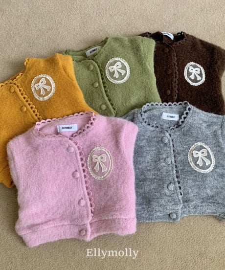 【ellymolly】Fuzzy Hug Cardigan