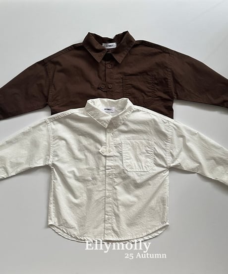 【ellymolly】Monet Buckle Shirt